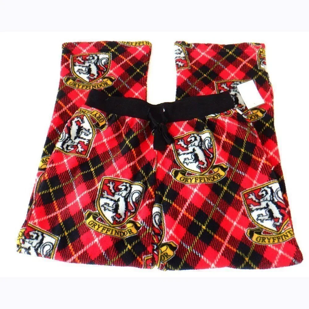 Harry Potter Gryffindor red PJ pants